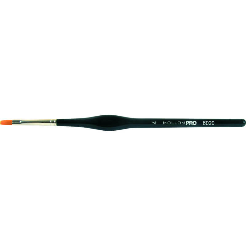 Platte UV-gel penseel Mollon Pro Platte UV-gel penseel Mollon Pro