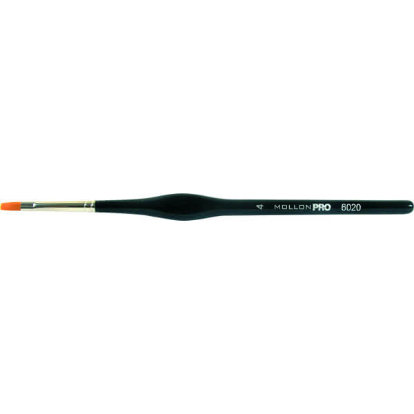 Platte UV-gel penseel Mollon Pro Platte UV-gel penseel Mollon Pro