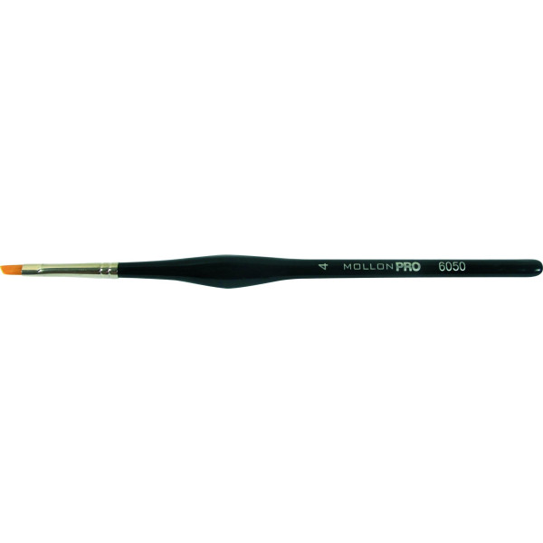 pincel biselado UV Gel Mollon Pro 8 / 4mm pincel biselado UV Gel Mollon Pro 8 / 4mm