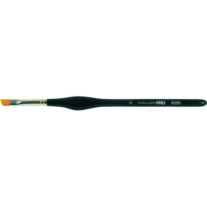Penseel Schuine UV-Gel Mollon Pro 10/6 mm