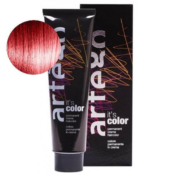 7F Blond met intense rode tinten