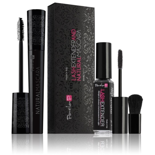 Duo-Faser-Lashes Mascara + Lash Extender Natürliche paolap Duo-Faser-Lashes Mascara + Lash Extender Natürliche paolap