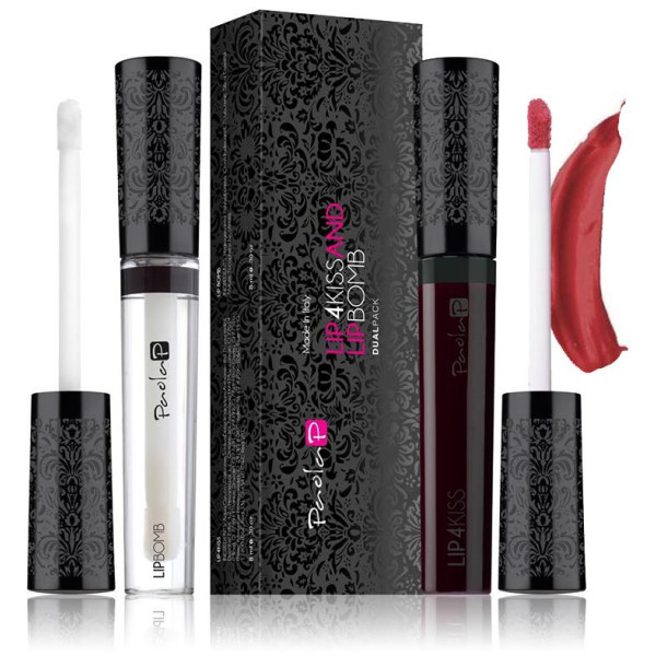 Pintalabios Duo Lip4Kiss Rosso Ciliegia No.3 + Lip Bomba Pintalabios Duo Lip4Kiss Rosso Ciliegia No.3 + Lip Bomba