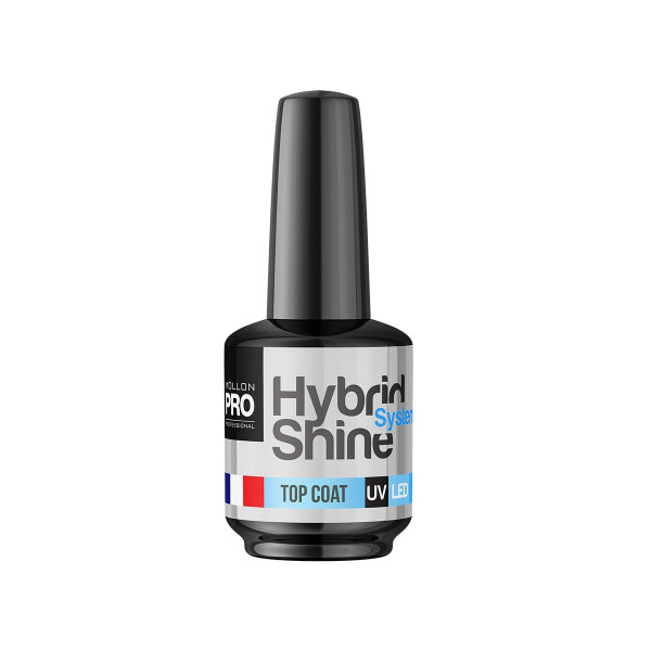 Mini Top Coat Hybrid Semi-Permanent Nail Polish Shine 8ml