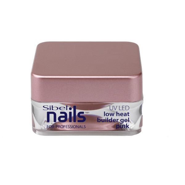 Gel UV / LED Rose construcción de baja temperatura Sibel Nails 15ml Gel UV / LED Rose construcción de baja temperatura Sibel Nails 15ml