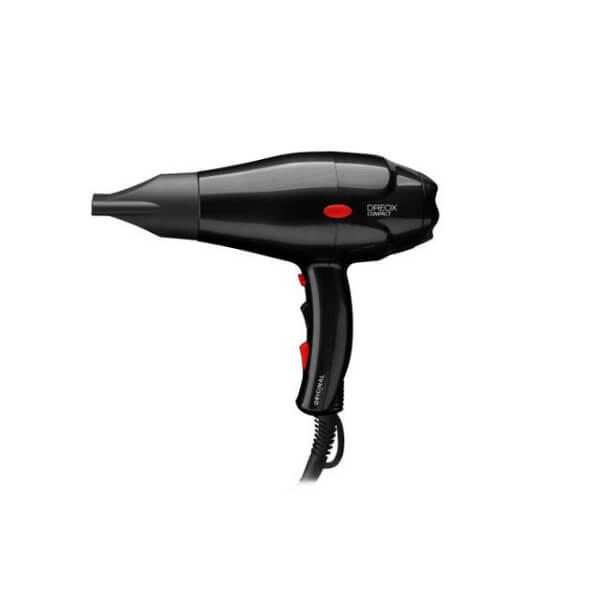 Sèche-Cheveux Dréox Compact Noir Professionnel 2000W