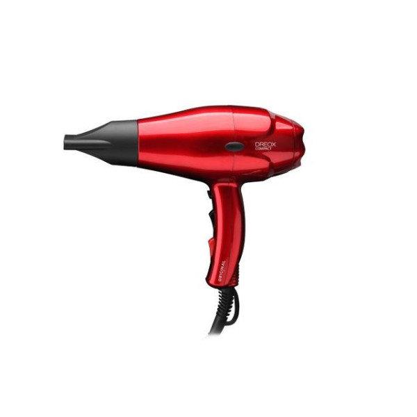 Sèche-Cheveux Dréox Compact Rouge Professionnel 2000W
