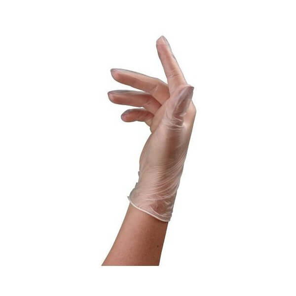 Doos van 100 vinylhandschoenen Maat L Doos van 100 vinylhandschoenen Maat L