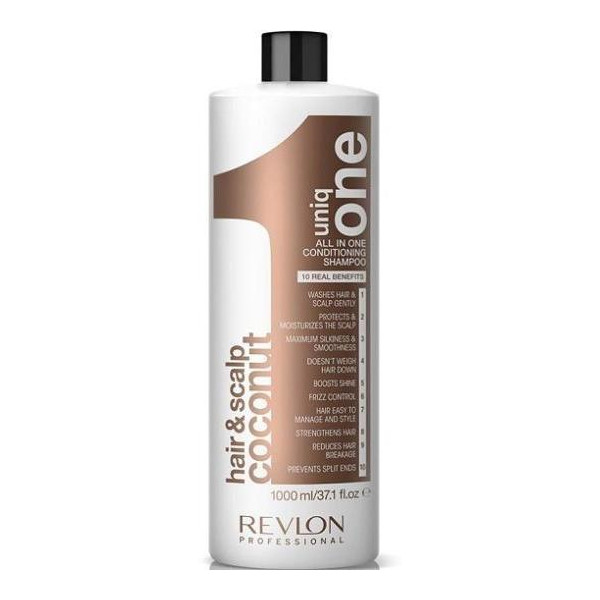 Uniq Una noce di cocco Shampoo Revlon 1000 ml Uniq Una noce di cocco Shampoo Revlon 1000 ml