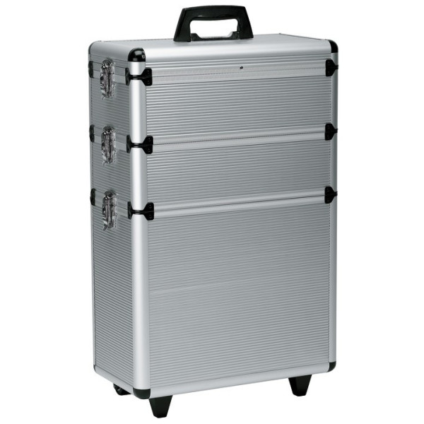 Valigia in alluminio con 3 livelli di sistemazione - Modular