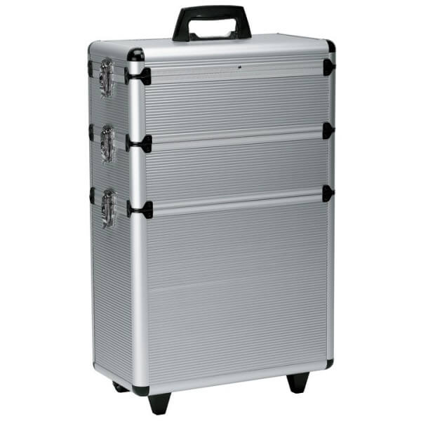 VALISE COIFFURE ALUMINIUM 3 PARTIES