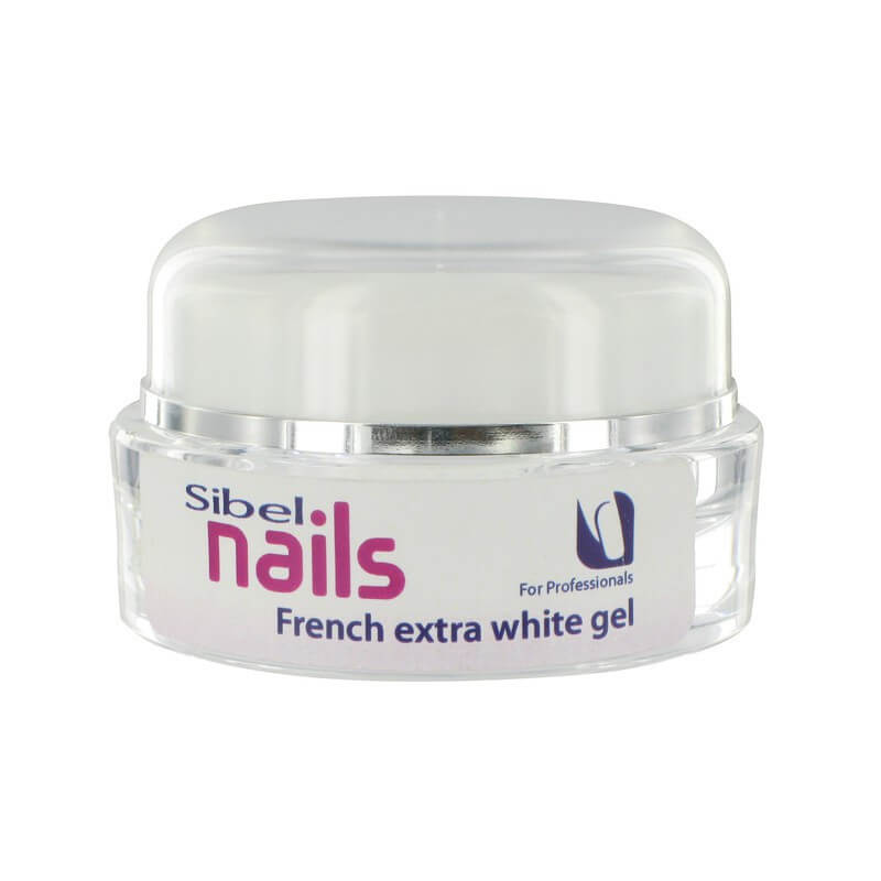 UV Gel francese Bianco Sibel Nails Extra 15 ML