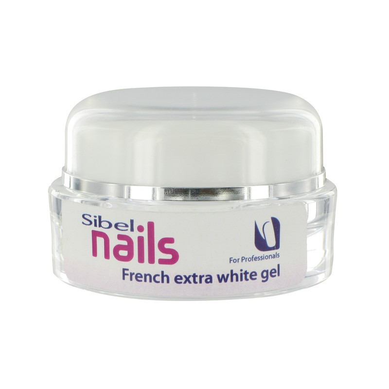 UV Gel French White Sibel Nails Extra 15 ML