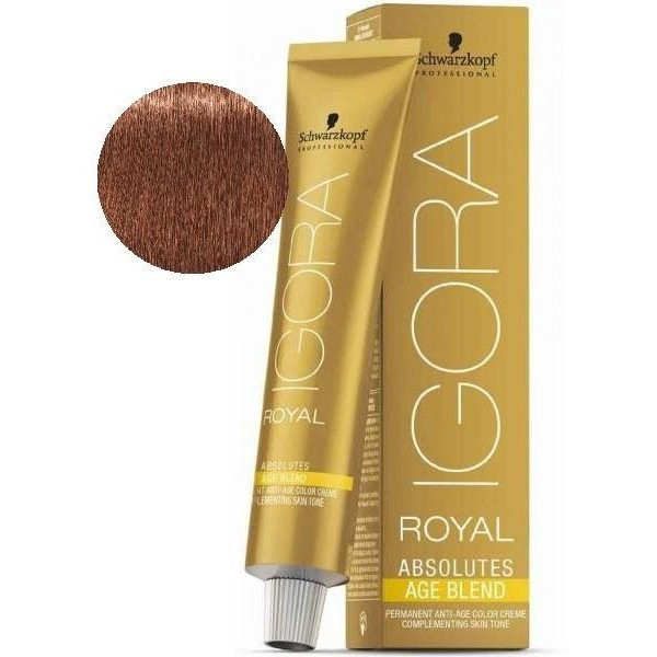 Igora Royal Absolutes Age Blend 7-560 Blonde Medium brown Brown Igora Royal Absolutes Age Blend 7-560 Blonde Medium brown Brown
