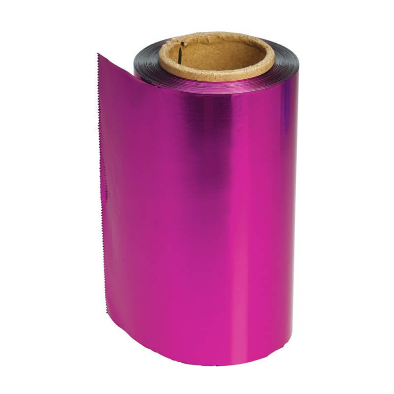 Aluminio color fucsia.