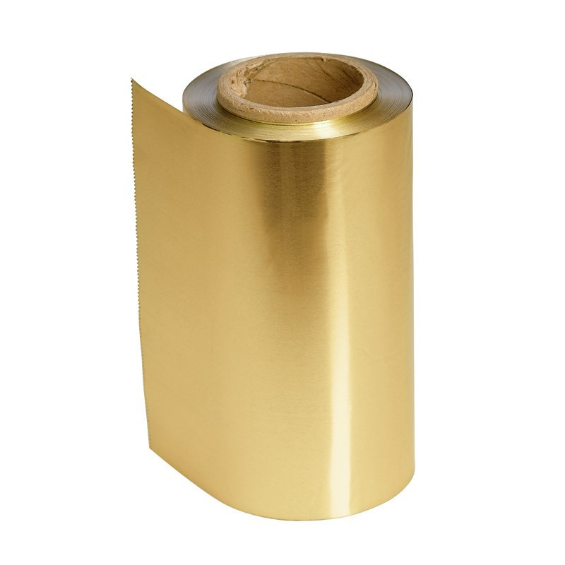 Gold-colored aluminum