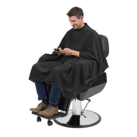 Cape Homem Barburys Velcro Preto