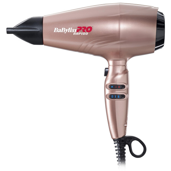 Sèche cheveux Babyliss Pro Rapido Rose BAB7000IGRE Sèche cheveux Babyliss Pro Rapido Rose BAB7000IGRE