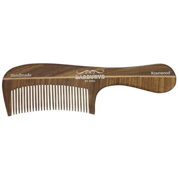 Barba Peine del palo de rosa Barburys 06 Barba Peine del palo de rosa Barburys 06
