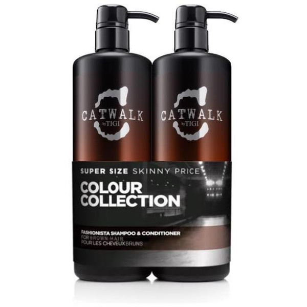 Tigi Catwalk Fashion Brunette Pack 2 X 750 ML Tigi Catwalk Fashion Brunette Pack 2 X 750 ML
