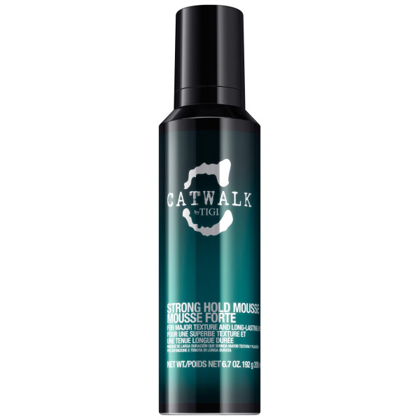 Tigi Catwalk Strong Hold Mousse 200ml Tigi Catwalk Strong Hold Mousse 200ml
