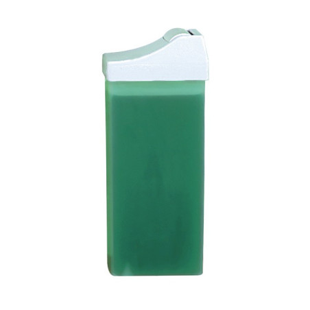Wachspatrone in schmaler Ausführung, grün, 100 ml