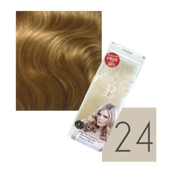 Extensions Kératine Cheveux Naturels balmain X50 N°24 40 CM Extensions Kératine Cheveux Naturels balmain X50 N°24 40 CM