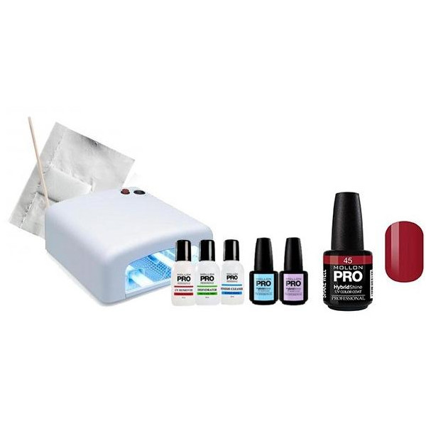 Paquete híbrido Shine Mollon Pro ficha roja 45 Paquete híbrido Shine Mollon Pro ficha roja 45
