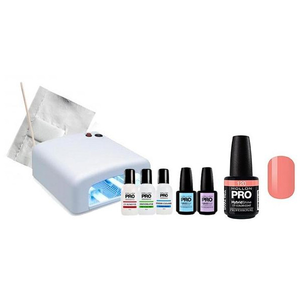 Shine Paquete híbrido Mollon Pro desnuda Naranja 120 Shine Paquete híbrido Mollon Pro desnuda Naranja 120