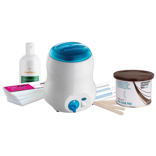 Pack épilation - Cire en pot (Chocolat) 400 ml Pack épilation - Cire en pot (Chocolat) 400 ml
