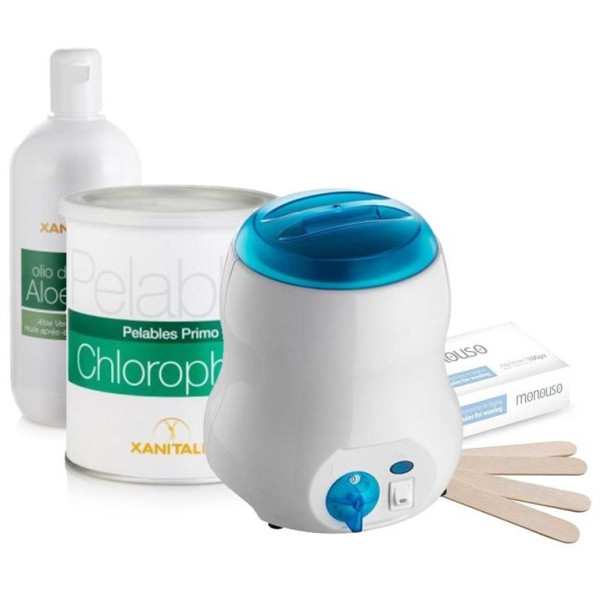Pack Wax Pelable without strips 800ml (Chlorophyll) Pack Wax Pelable without strips 800ml (Chlorophyll)