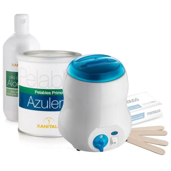 Pack Cire Pelable sans bandes 800ml (Azulène) Pack Cire Pelable sans bandes 800ml (Azulène)