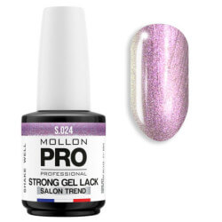Vernis Permanent Soak Off Strong Gel Lack Mollon Pro 12ml (Per Kleur)