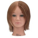 Tête apprentissage cheveux naturels 4 couleurs