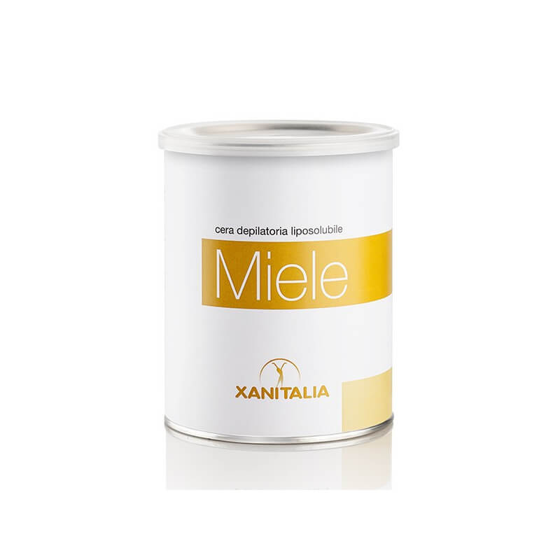 Cera depilatoria desechable liposoluble de miel en tarro de 800 ml - Para todo tipo de pieles