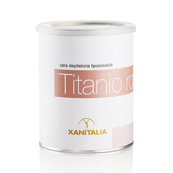 Disposable Liposoluble Titanium Rose Wax Pot 800ml - Sensitive Areas