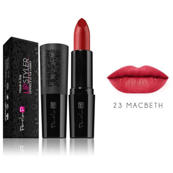 PaolaP Rouge à Lèvres Styler 23 Macbeth Ultra Mat PaolaP Rouge à Lèvres Styler 23 Macbeth Ultra Mat