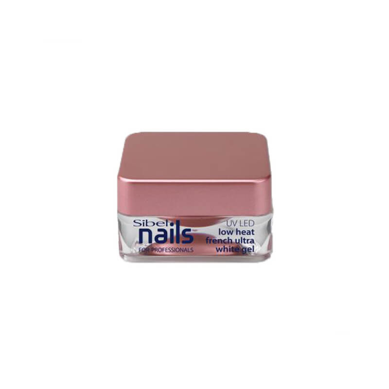 Gel UV/Led Ultra Branco Baixa Temperatura para Francesinha 15ml
