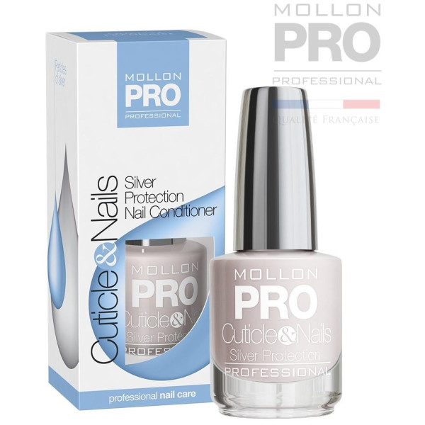 Base Durcissante à l'Argent Mollon Pro 15 ML Base Durcissante à l'Argent Mollon Pro 15 ML