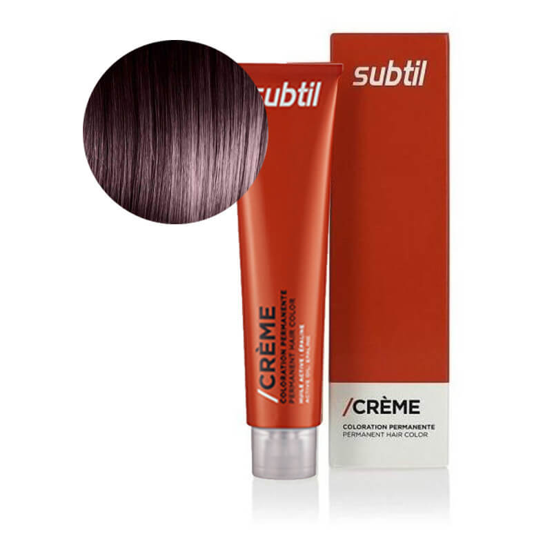 crema sutil Nº 3.60 oscura de color rojo castaño 60 ml Intensos