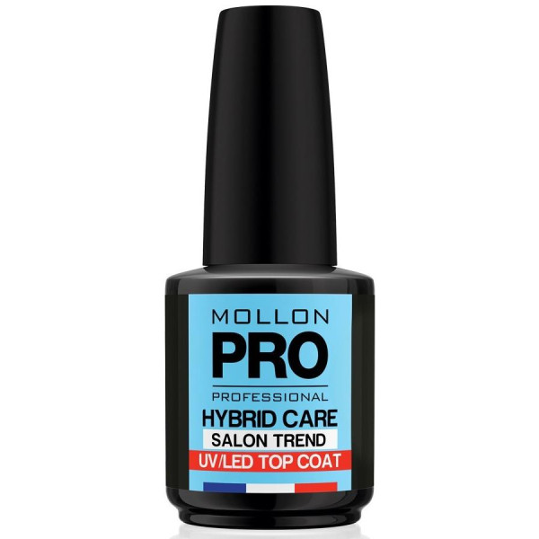 Top Coat Vernis Semi-Permanent Hybrid Shine Mollon Pro Top Coat Vernis Semi-Permanent Hybrid Shine Mollon Pro
