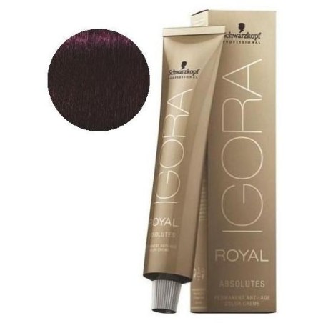 Igora Royal Absolutes 4-90 chatain moyen violet naturel