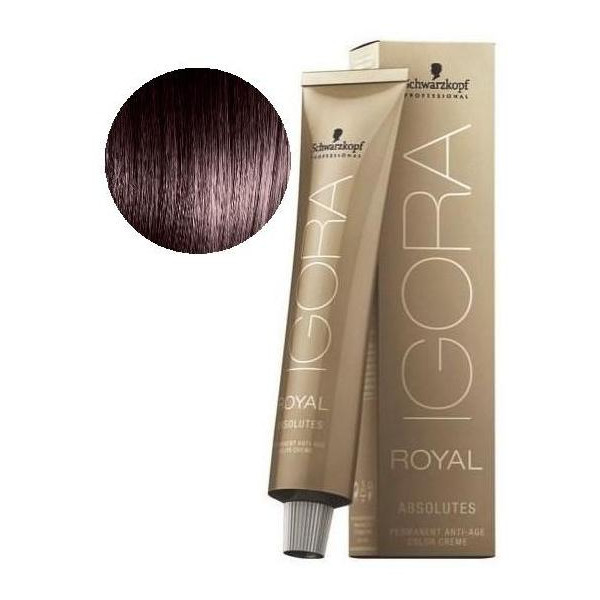Igora Reale Assoluti 4-80 medio marrone naturale Rosso 60 ML Igora Reale Assoluti 4-80 medio marrone naturale Rosso 60 ML