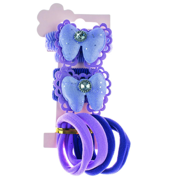 Set Accessoires Cheveux Enfant violet Set Accessoires Cheveux Enfant violet