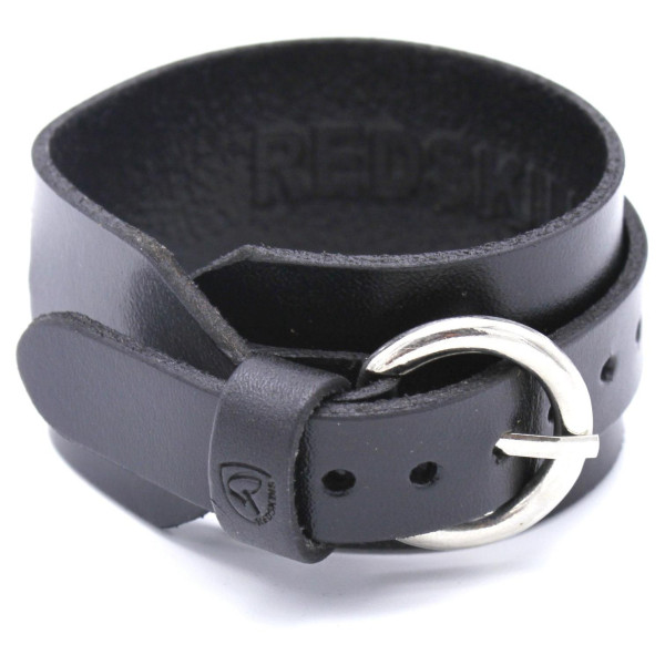 Bracciale in pelle nero Redskins Bracciale in pelle nero Redskins