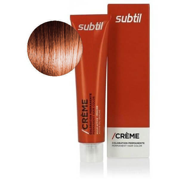 Crema sutil N ° 60 ml 7,40 intenso cobre Rubio