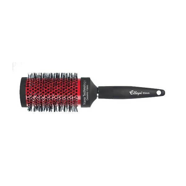 Ronde keramische borstel rood 53 mm. Ronde keramische borstel rood 53 mm.