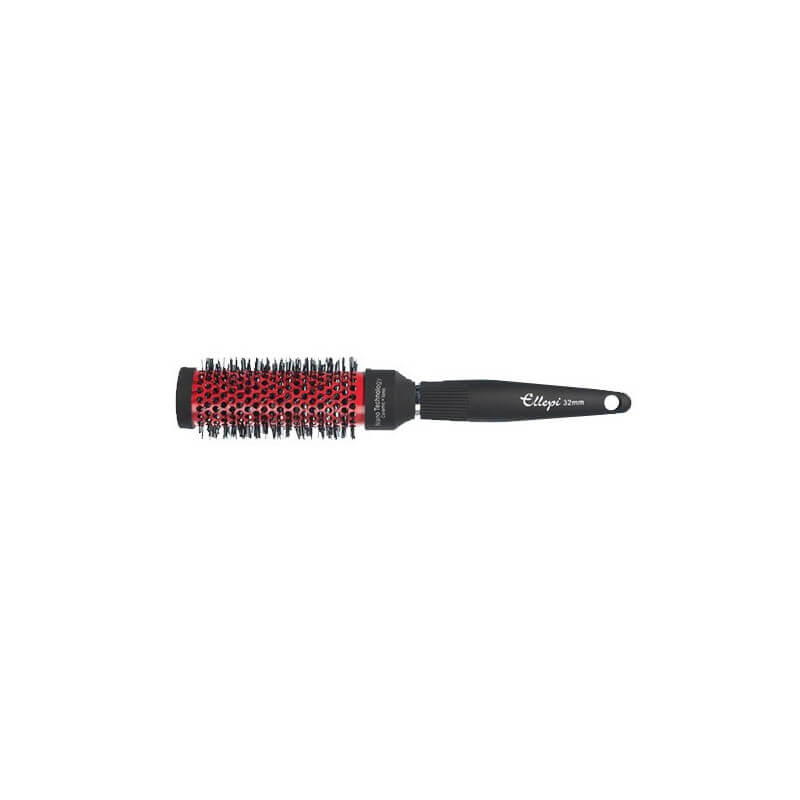 Brosse ronde céramique red 32mm