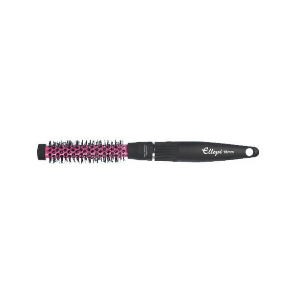 Ronde keramische borstel, fuchsia, 16 mm. Ronde keramische borstel, fuchsia, 16 mm.