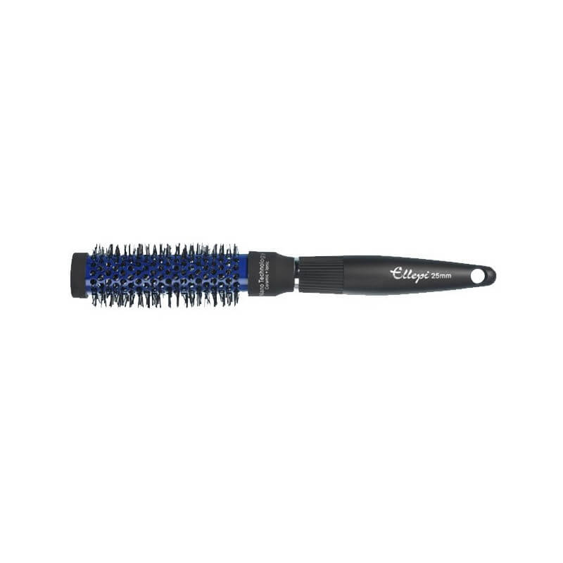 Brosse ronde céramique blue 25mm